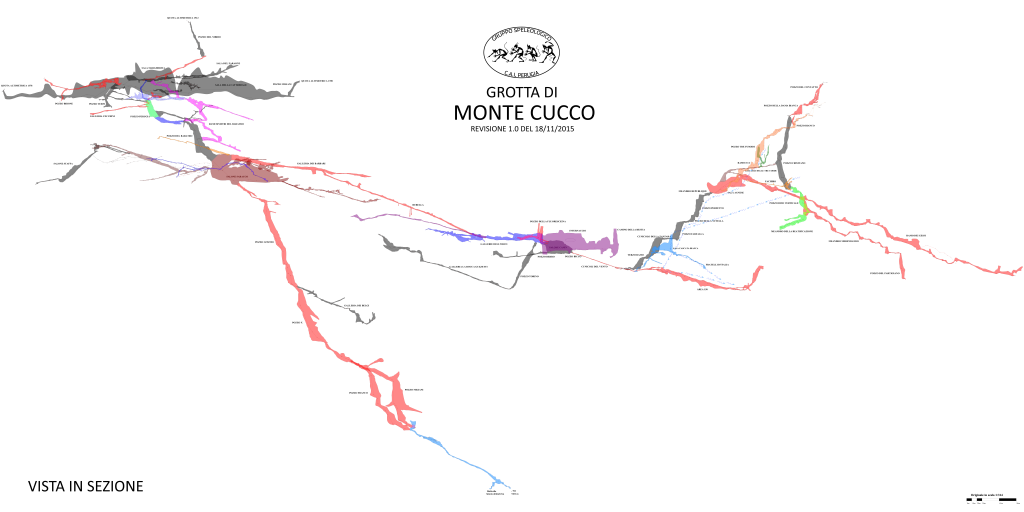 Grotta di Monte Cucco - Sezione - R01