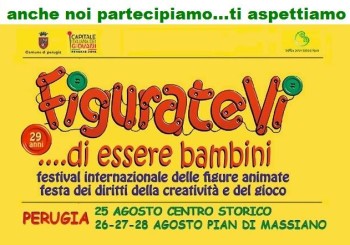 VENITE A TROVARCI A “FIGURATEVI..DI ESSERE BAMBINI”!