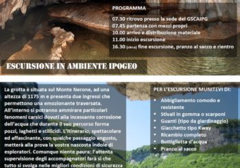 Escursione alla “Grotta dei 5 Laghi”