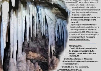 Escursione alla grotta Pozzi della Piana