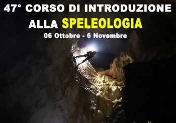 47° Corso di Introduzione alla Speleologia