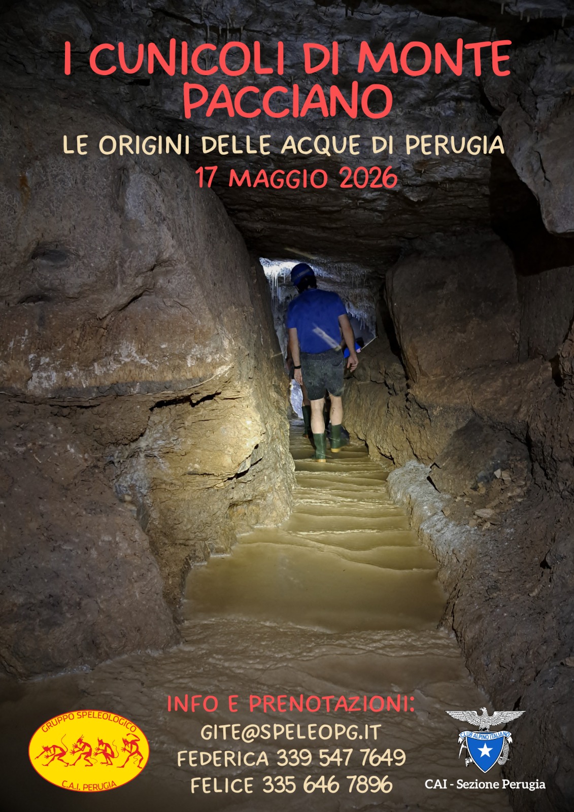 I cunicoli di monte Pacciano – 17 maggio 2026